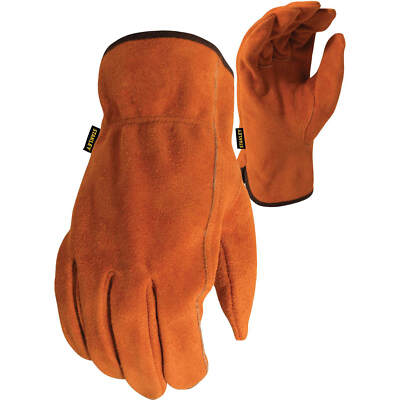 Stanley SY710 Split Rindsleder Fahrer Handschuhe L