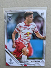 2021-22 Topps UEFA Champions League Sidney Raebiger Rookie Card #110. rookie card picture