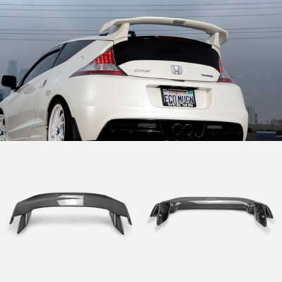 For Honda CR-Z ZF1 MU Style Carbon Fiber Rear Trunk Spoiler Wing