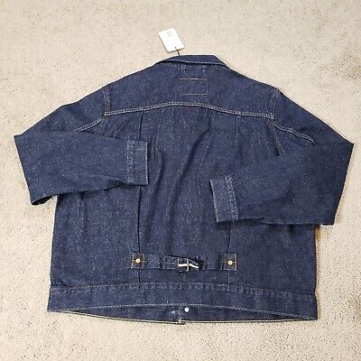 Levi's Premium Type 1 Denim Jacket Selvedge Trucker Men Levi's Premium Type 1 Denim Jacket Selvedge Trucker Men