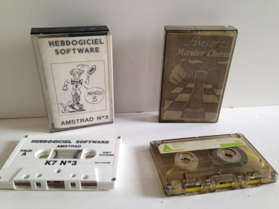 Jeu HACKER Pour Amstrad CPC 464 - Vintage Années 80 - Bon état