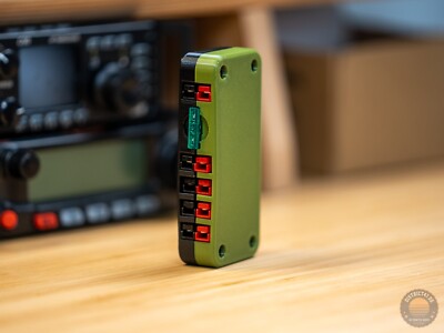 Anderson Powerpole 30A Fused 1 to 4 Distribution Box