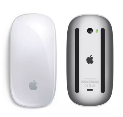 Apple Magic Mouse 2 | Bluetooth Wireless Maus | A1657 | Weiß