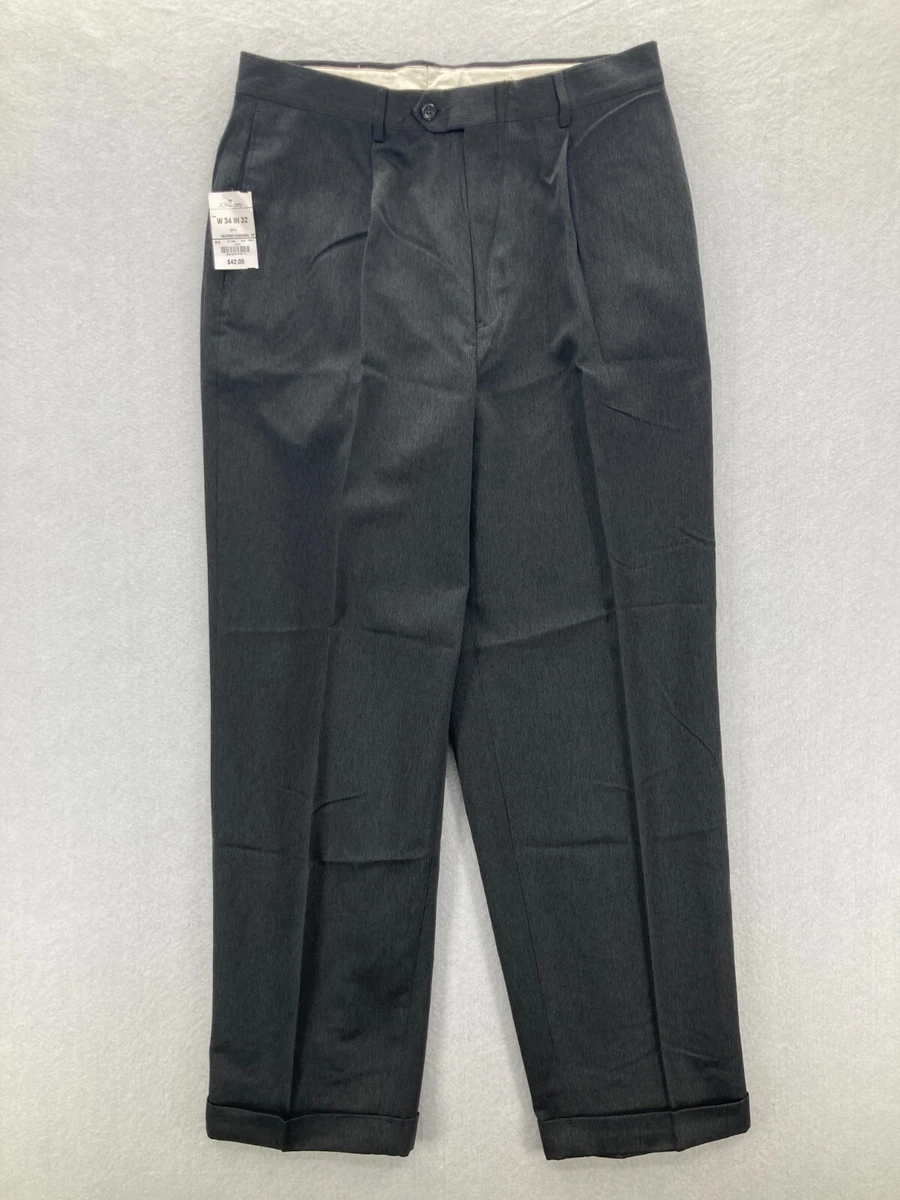Stafford pleated dress best sale pants