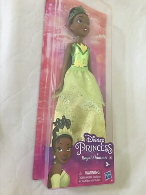 Disney Princess Royal Shimmer TIANA Doll HASBRO Crown New
