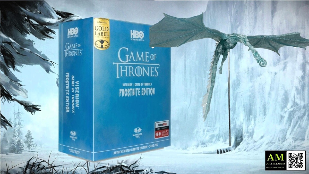 McFarlane Game of Thrones Action Figure Viserion Frostbite