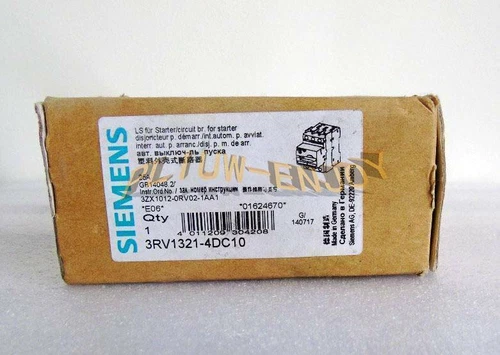 ONE SIEMENS 3RV1321-4DC10 Motor Protection Circuit Breaker NEW