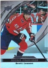 2021-22 Trilogy Rookie Premieres #1 Brett Leason RC #479/999 Washington Capitals