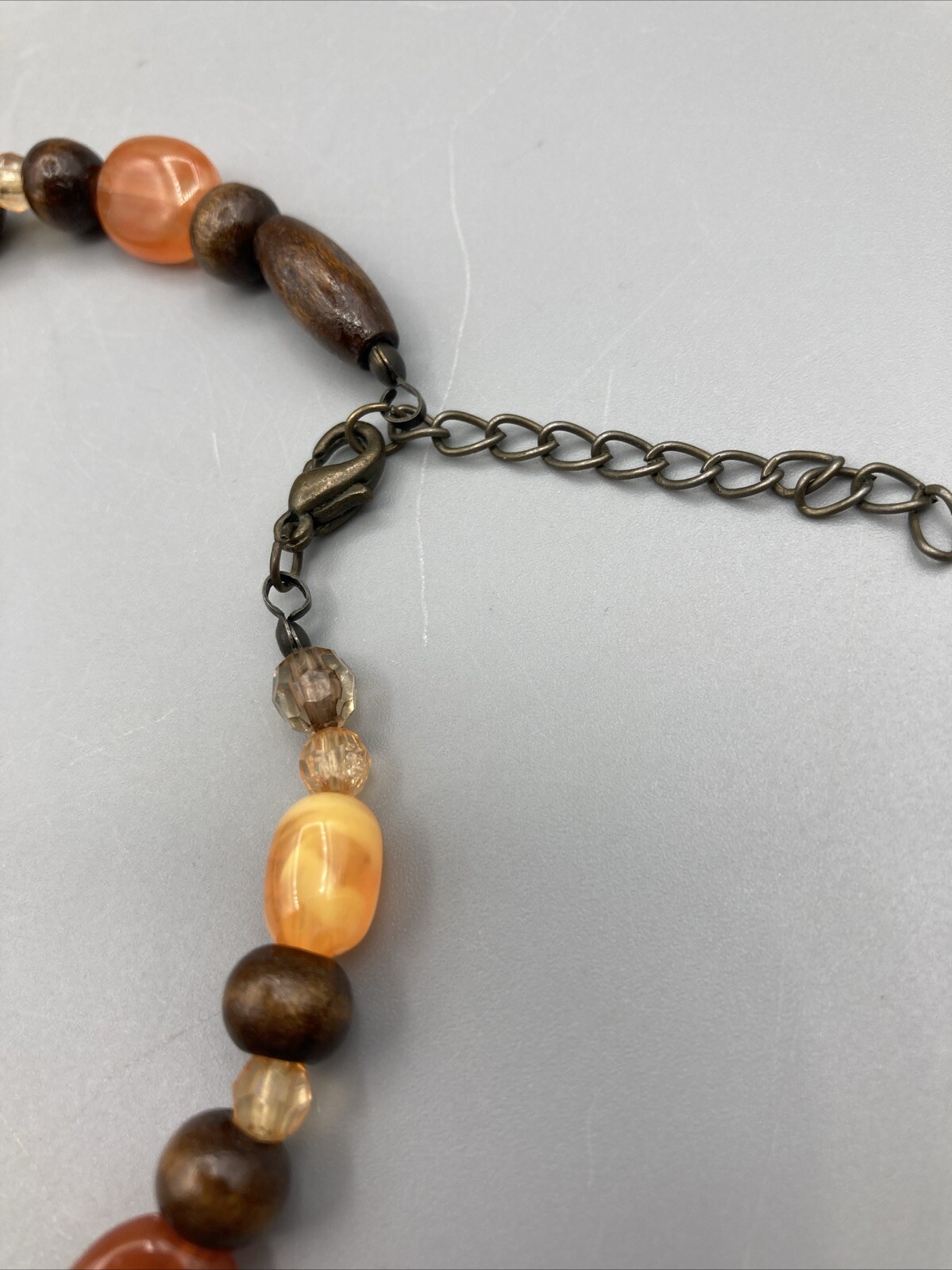 Multi-colored Brown Stone Boho Dangle, Post Earri… - image 6