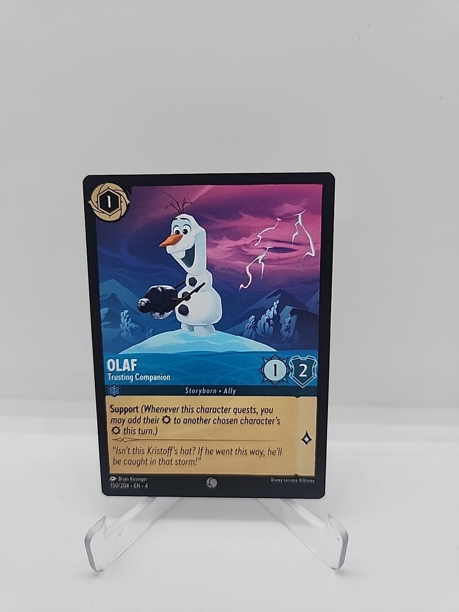 Disney Lorcana TCG Olaf 150/204 Regular Common Ursula's Return NM