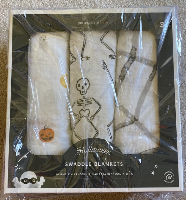 halloween muslin blanket