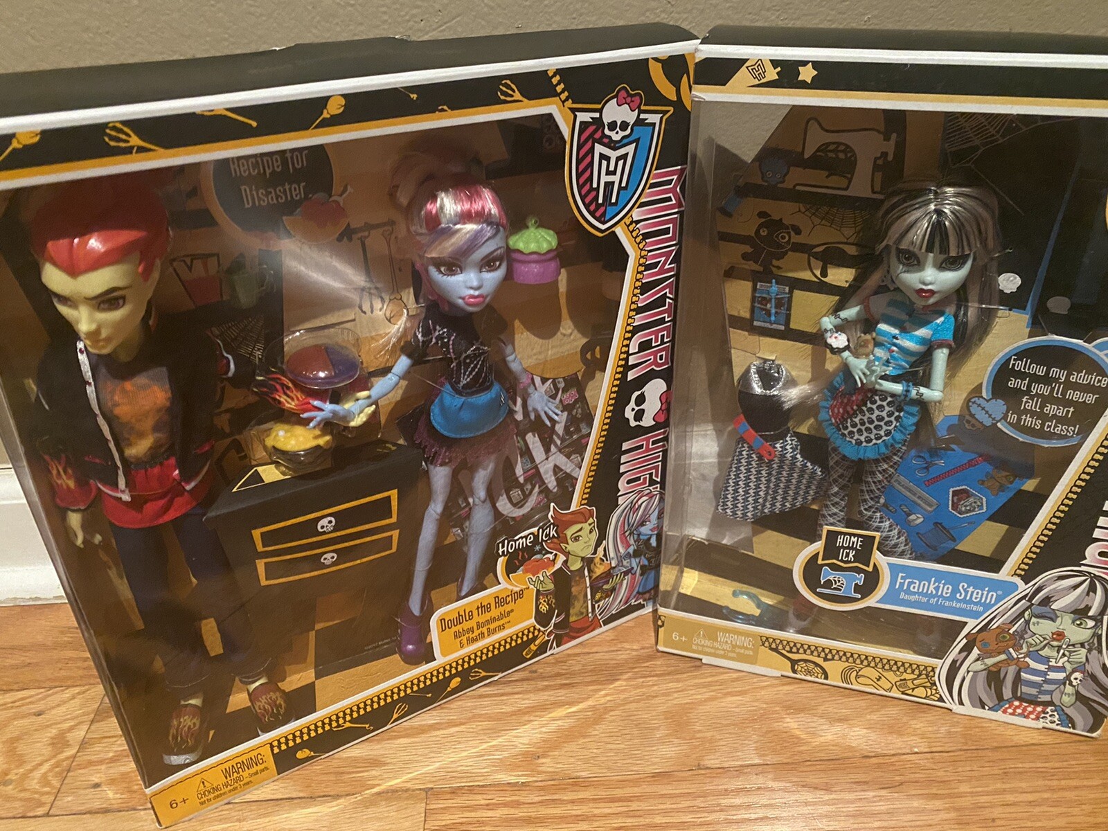 Monster High HOME ICK LOT! Abbey, Heath, And Frankie