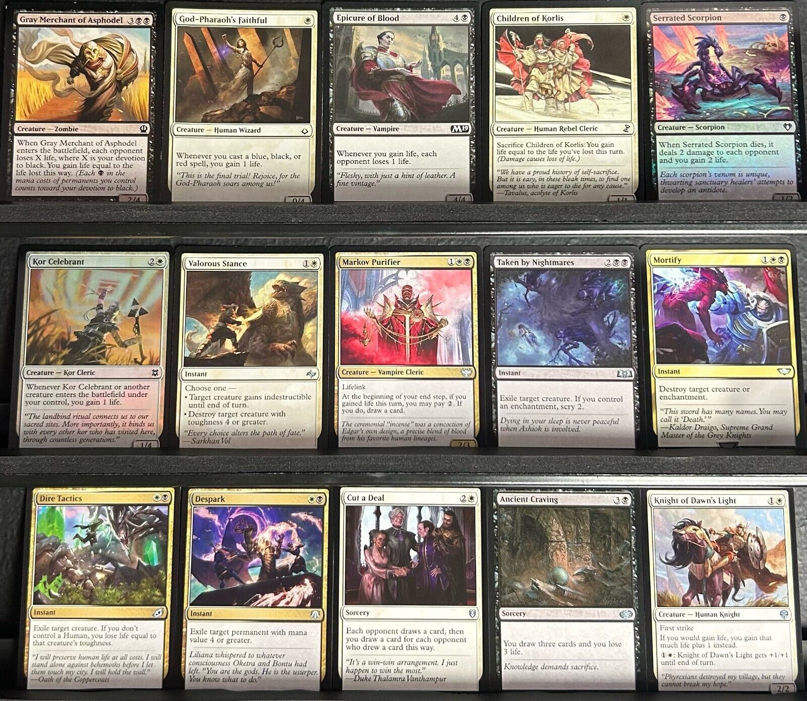 Magic The Gathering EDH Magic: The Gathering Commander Deck - Liesa, Shroud Of Dusk (100-Card Custom Deck, Used) Liesa Shroud Of Dusk Deck Magic The Gathering EDH Magic: The Gathering Commander Deck - Liesa, Shroud Of Dusk (100-Card Custom Deck, Used) Liesa Shroud Of Dusk Deck