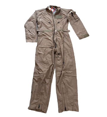 PROPPER Coverall Flight Suit Nomex Desert Tan CWU 27/p Size 36 Reg  F51154622136R for sale online