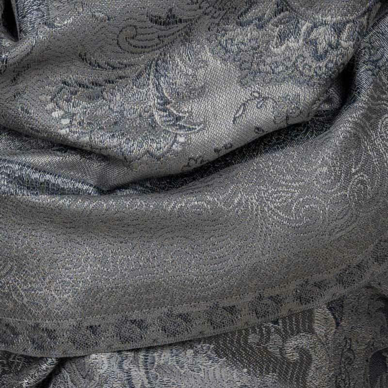 Foulard/carré En Soie 100% Jaune - 29g - Léger Et Fluide - Occasion En Très Bon état