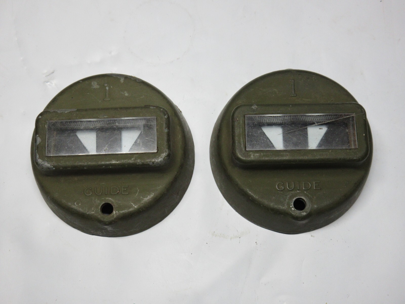 NOS WWII Military Truck Mack GMC Chevy Guide Blackout Marker Front ...