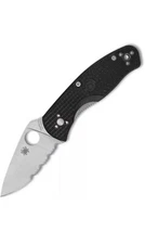 New Spyderco Persistence Linerlock Black C136PSBK