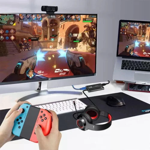 4K Audio Video Capture Card USB 3.0 HDMI Video Capture Device Full HD Recording - Image 3 of 4