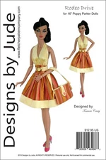 Rodeo Drive Doll Clothes Sewing Pattern for 16" Fashion Royalty Poppy Tullabelle