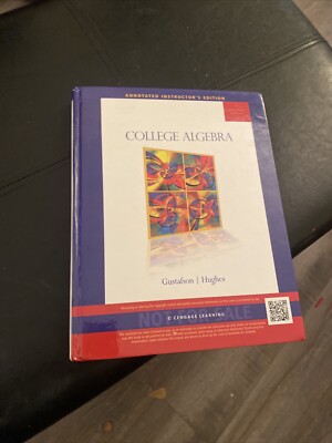 College Algebra Ser.: College Algebra by Jeff Hughes and R. David Gustafson...