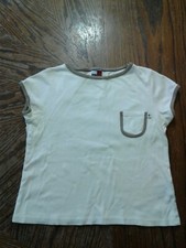 Vintage Tommy Hilfiger Youth Size XL Pocket White Shirt cb39