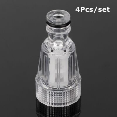 #ad 4X Water Filter High Pressure Washer Hose Tap Connector Inlet 3 4 fitfor Karcher $16.99