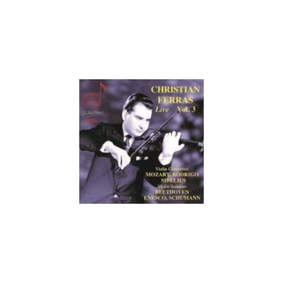 L.V. BEETHOVEN/ENESCO/SCARLATTI ORCHESTRA: CHRISTIAN FERRAS LIVE VOL. 3 - CD
