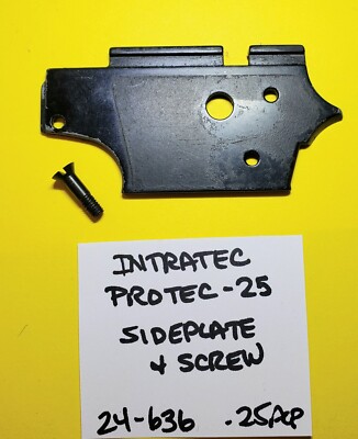 INTRATEC PROTEC-25 SIDEPLATE & SCREW .25 ACP REPAIR / REBUILD  #24-636