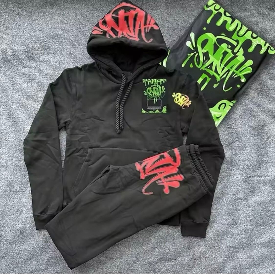 入手困難■SYNA WORLD■ SYNA WORLD HOODIE Syna World Central Cee Tracksuits Hoodie and Jogger 2PCS