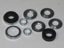 TRIUMPH handlebar p-clamp mounting mount kit bars p clamp rubber set Bonneville