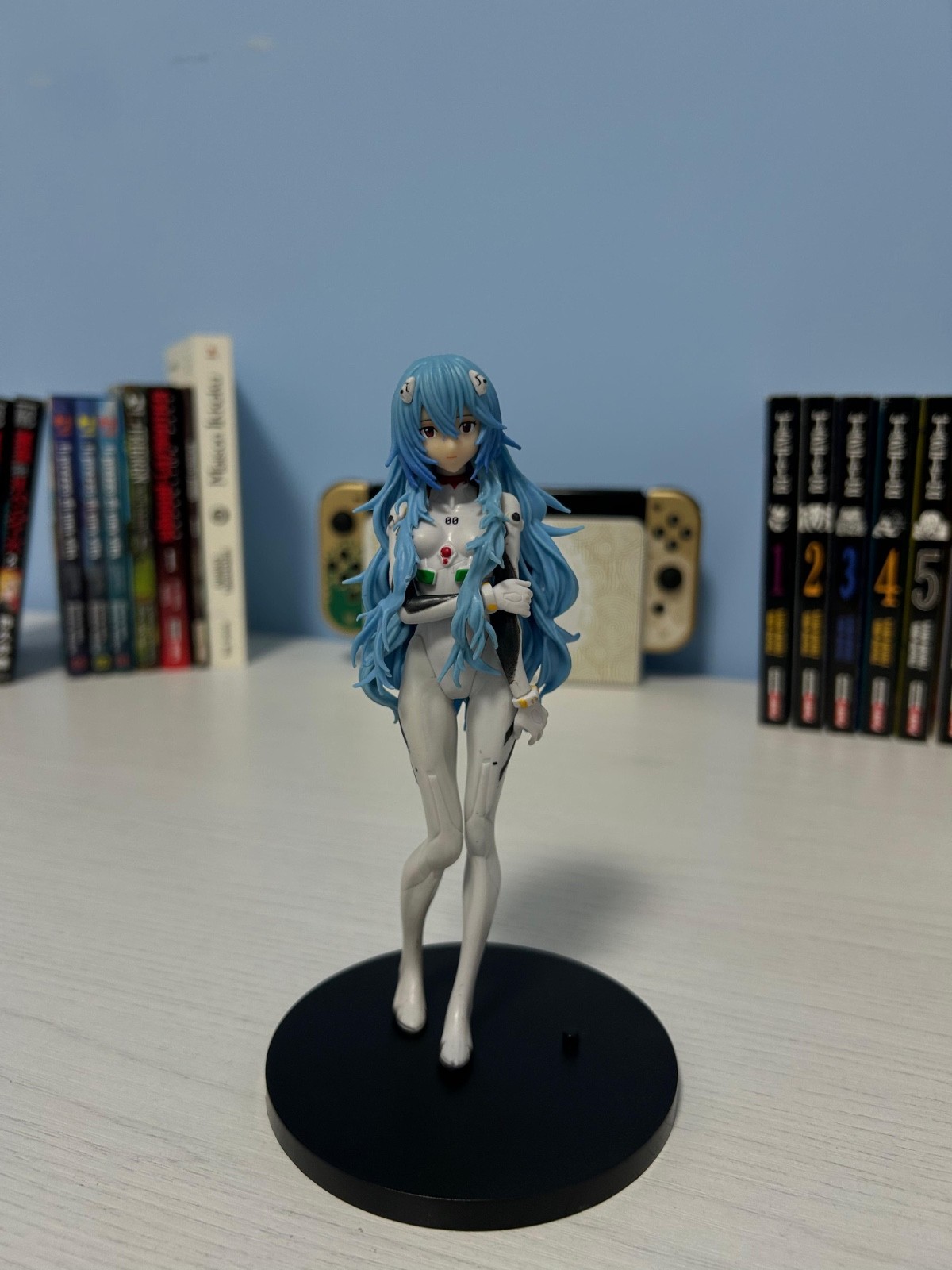 Action Figure Rei Ayanami – Neon Genesis Evangelion – Versione 2 – 17 cm – PVC