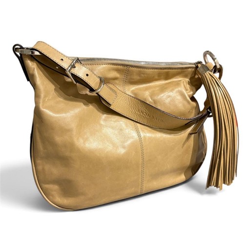 GIVENCHY leather hand bag fringe strap 246290