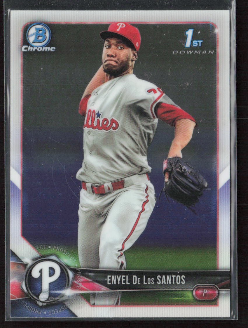 2018 Bowman Chrome #BCP153 Enyel De Los Santos