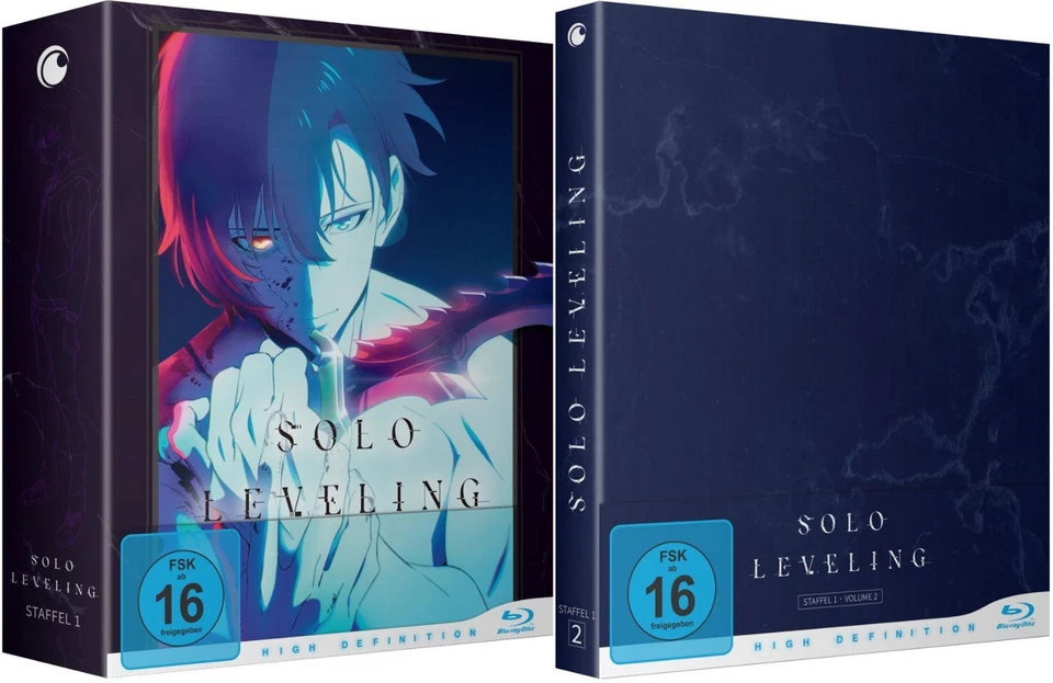 Solo Leveling - Staffel 1 - Vol.1-2 - Limited Edition - Blu-Ray - NEU
