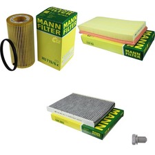 MANN-FILTER Inspektionspaket Filterset für VW New Beetle 2.5 9C1 1C1 1Y7