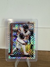 2025 Topps Chrome - Rookies RJ Harvey #330 X-Fractor (RC)