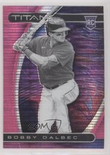2021 Panini Chronicles Titan Pink Pulsar Prizm Bobby Dalbec #10 0g0l