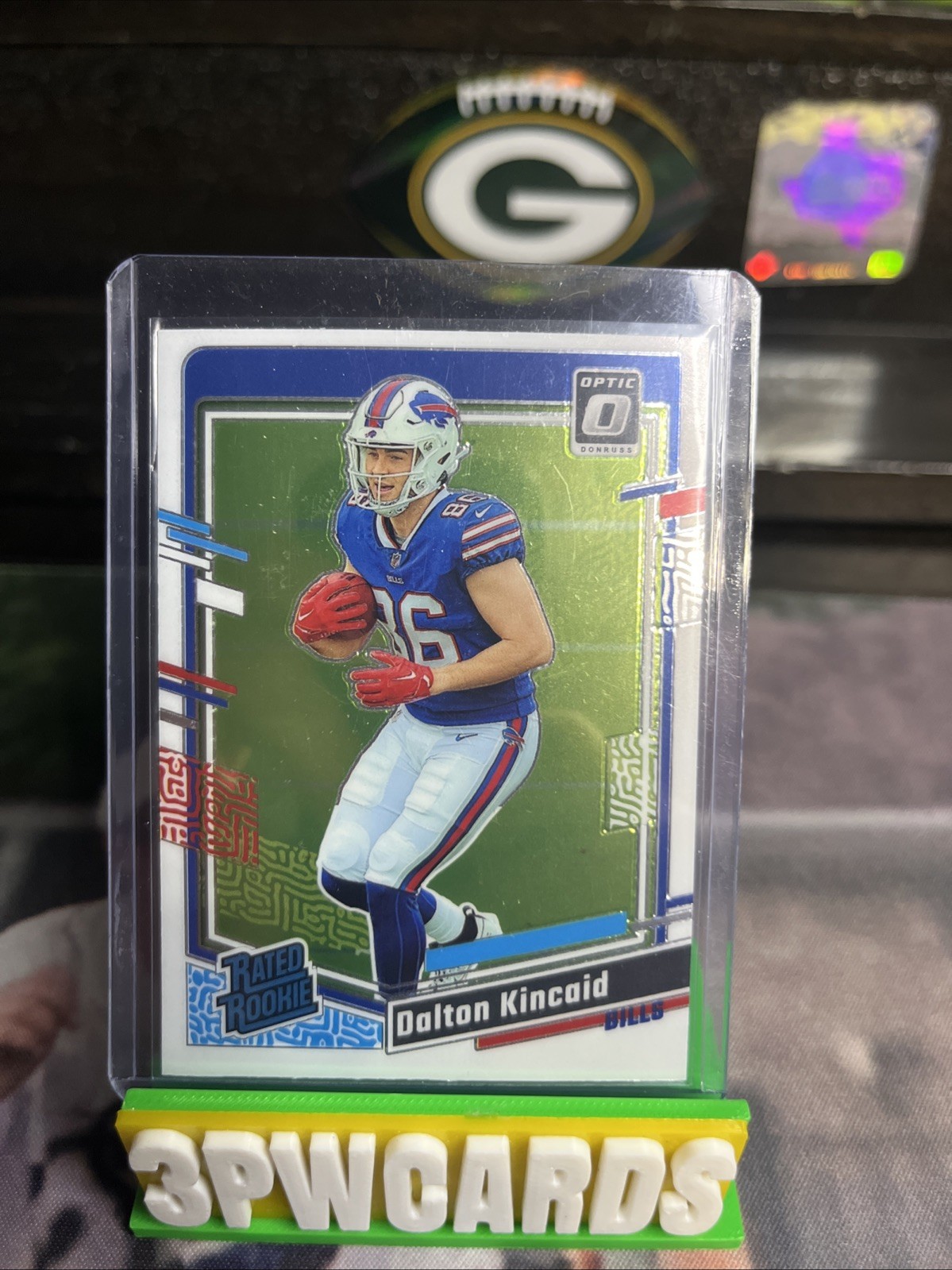 2023 Panini Donruss Optic - Rated Rookie Dalton Kincaid #211 (RC)