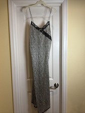 Vintage Cine Star Nightgown -Leopard -Size Small
