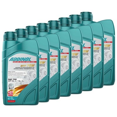 Getriebeöl ADDINOL 75W Multi Transmission Fluid 75 W 8 X 1 Liter für Audi BMW