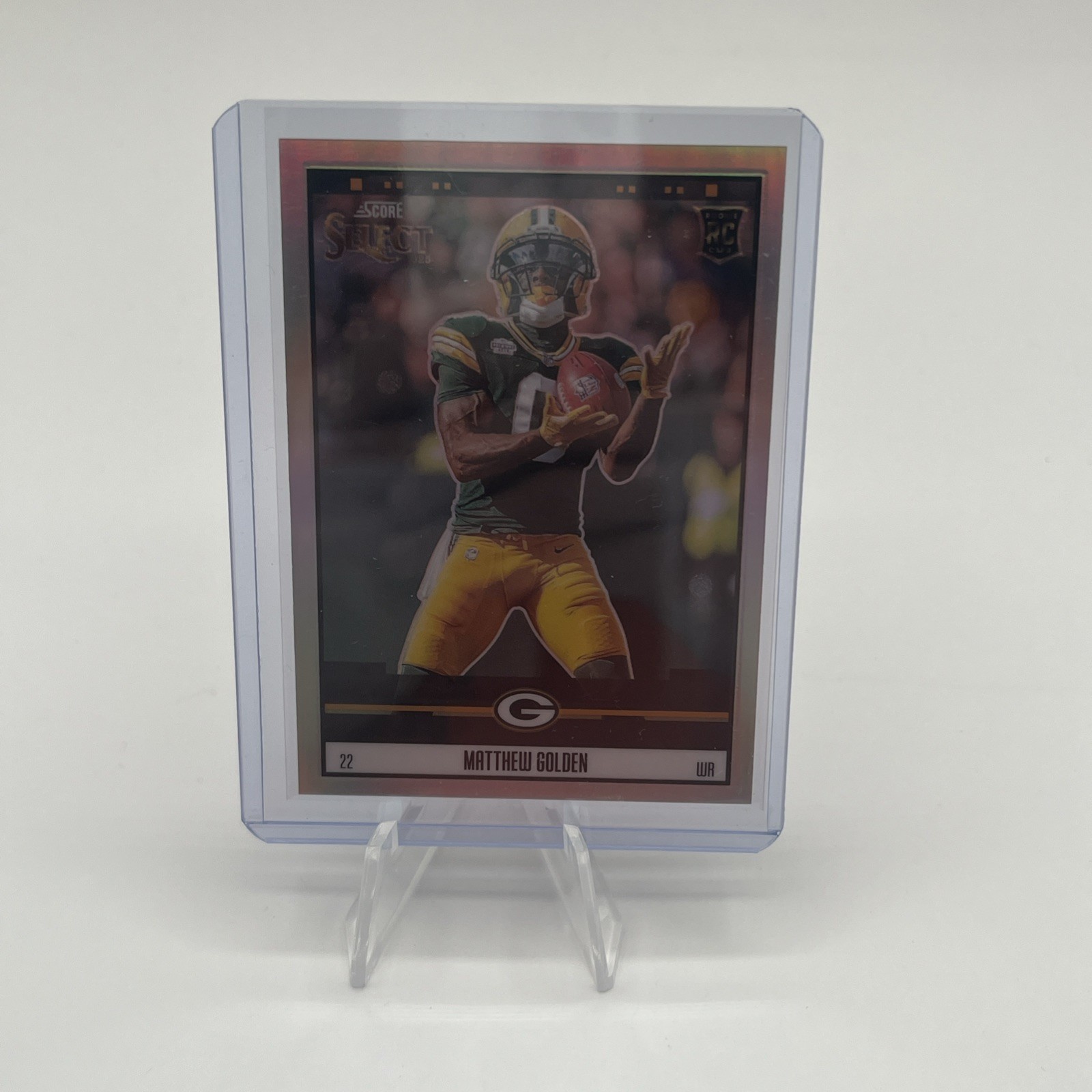 2025 Panini Select - Score Select Throwback Matthew Golden #5 Silver Prizm (RC)