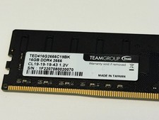 Preços baixos em Team Group PC4-21300 (DDR4-2666) velocidade de