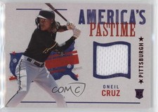 2022 Panini Chronicles America's Pastime Swatches Red Oneil Cruz #APS-OC 0ud4