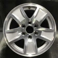 2014-2019 Silverado Suburban Tahoe 5657 Wheel 17x8 Rim Silver Machined 23173537 