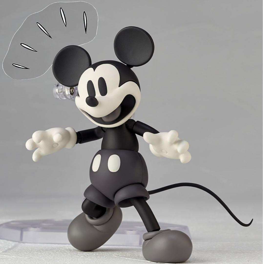 Movie Revo Mickey Mouse 1936 Monotone Ver. Kaiyodo Disney