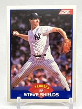 1989 Score #578 Steve Shields New York Yankees