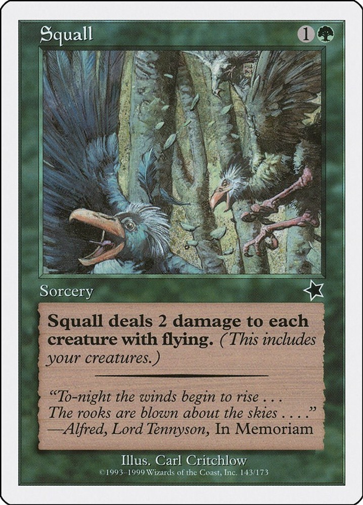 Squall #143 (LP) Starter 1999 (S99) MTG