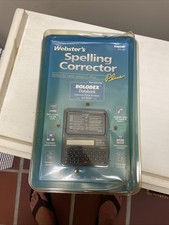 Webster's Spelling Corrector NCS-100 1998 Franklin Crossword Spell Checker