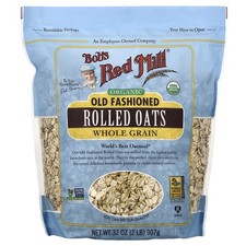 Organic Old Fashioned Rolled Oats, Whole Grain, 32 oz 907 g