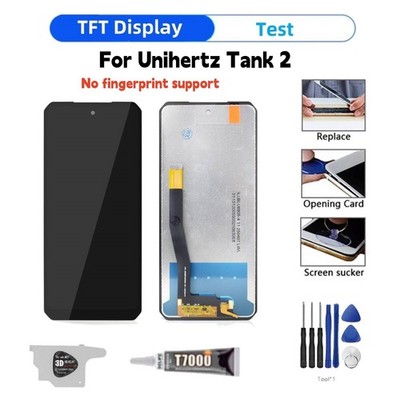TFT LCD Display Touch Screen Digitizer Assembly Replacement For Unihertz Tank 2